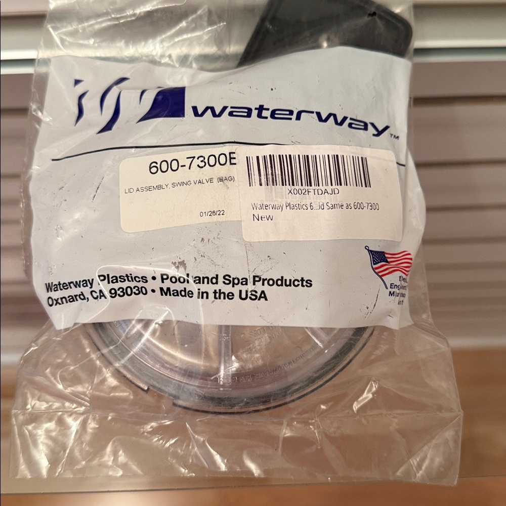 Waterway Pool and Spa Valve